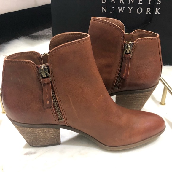 Frye Judith Leather Zip Up Booties - Picture 2 of 6